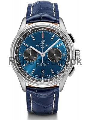 The new Breitling Premier B01 Chronograph Blue Watch Price in Pakistan