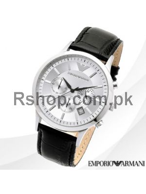 Emporio Armani Renato Leather Strap Chronograph Watch  Price in Pakistan