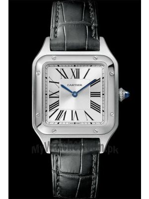 Cartier Santos Dumont Silver Dial Watch Price in Pakistan