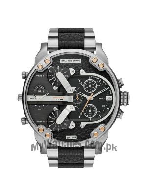 MR. DADDY 2.0 BLACK DIAL STAINLESS STEEL MEN'S WATCH Price in Pakistan