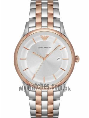 Emporio Armani AR11044 Lambda Silver Dial Men's Watch AR11044  (Same as Original) Price in Pakistan