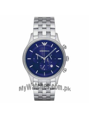 Emporio Armani Men’s Chronograph Blue Dial 43mm Watch Price in Pakistan