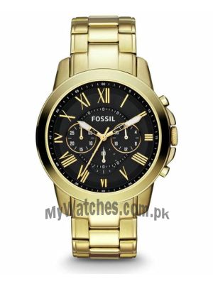 Fossil Grant Black Dial Watch Price in Pakistan
