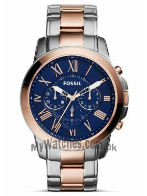Fossil Two-Tone Fossil Grant Chronograph Stainless Steel Watch FS5024   (Same as Original) Price in Pakistan