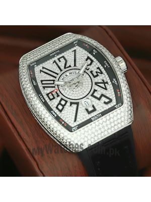 Franck Muller Vanguard Full Diamond Men's Watch Price in Pakistan