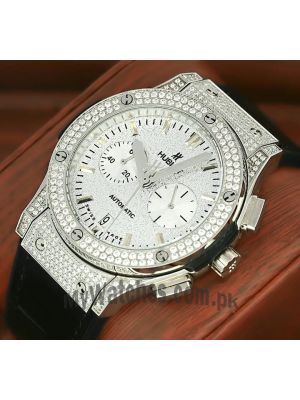 Hublot Classic Fusion Forested Dial Diamond Watch Price in Pakistan