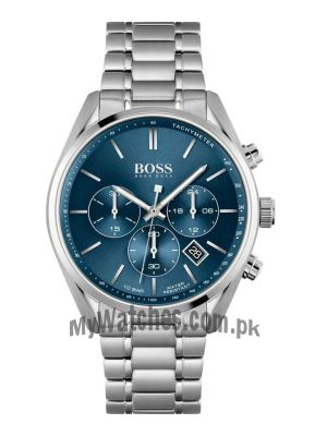Hugo Boss Mens Chronograph Champion Blue Dial 44mm Watch Price in Pakistan