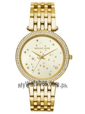 Michael Kors Ladies Gold Darci Watch Price in Pakistan