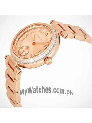 Michael Kors Skylar Rose Gold Dial Rose Gold-tone Ladies Watch Price in Pakistan