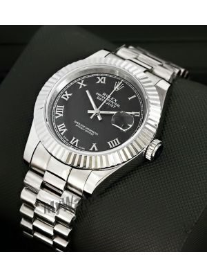 Rolex DateJust Black Dial Watch Price in Pakistan