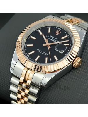 Rolex Datejust Black Dial Men's Jubilee Watch Price in Pakistan