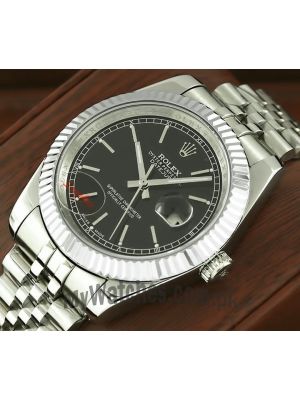 Rolex DateJust Black Dial Watch Price in Pakistan