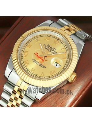 Rolex Datejust Champagne Dial Men's Watch 2021 Price in Pakistan