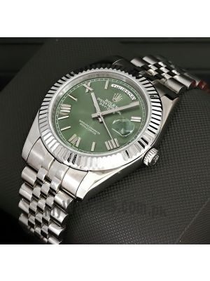 Rolex Day-Date 40 Green Dial Watch Price in Pakistan