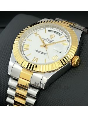 Rolex Day-Date 40 Two Tone Watch Price in Pakistan