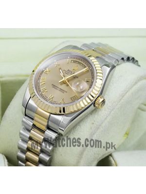 Rolex Day-Date Two Tone Watch Price in Pakistan