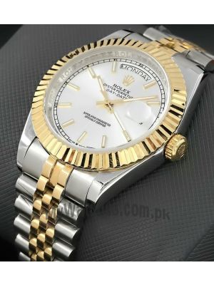 Rolex Day-Date Two Tone Watch Price in Pakistan