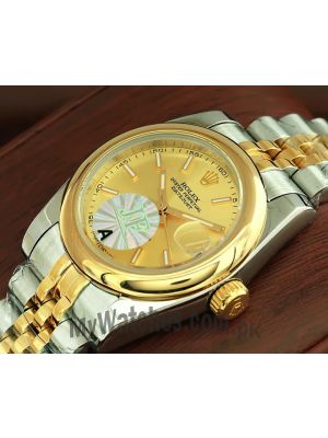 Rolex Lady-Datejust Two Tone Watch Price in Pakistan