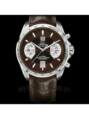 Tag Heuer Grand Carrera Cal 17 Brown watch Price in Pakistan