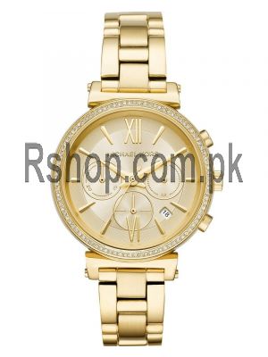 Michael Kors Women's Sofie Gold-Tone Watch Price in Pakistan