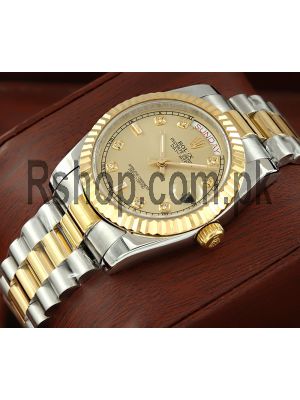 Rolex Day-Date Two-Tone Watch
