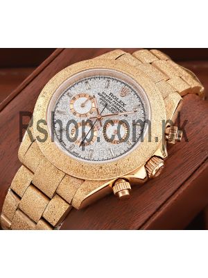 Rolex Daytona Frosted Rose Gold Titanium Watch Price in Pakistan