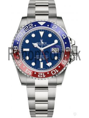 Rolex GMT Master II  Pepsi Bezel Blue Dial Watch Price in Pakistan