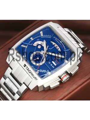 TAGHeuer Monaco LS Chronograph Blue Dial Watch Price in Pakistan