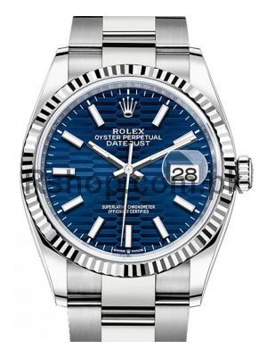New 2021 Rolex Datejust 41 Blue Fluted Motif Dial Watch  (2021)  Price in Pakistan