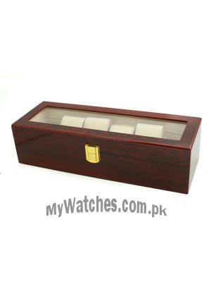 6 Watches Storage Box (High Quality) Price in Pakistan