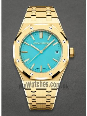 Audemars Piguet Royal Oak Turquoise Dial Unisex Watch Price in Pakistan