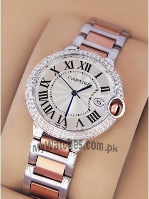 Cartier Ballon Bleu Two Tone Watch  Price in Pakistan