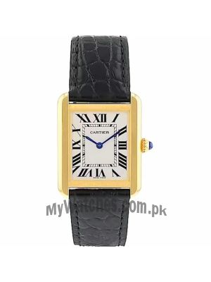 Cartier Tank Solo Leather Straps Watch Price in Pakistan
