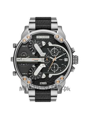 MR. DADDY 2.0 BLACK DIAL STAINLESS STEEL MEN'S WATCH Price in Pakistan