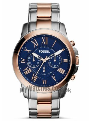 Fossil Two-Tone Fossil Grant Chronograph Stainless Steel Watch FS5024   (Same as Original) Price in Pakistan