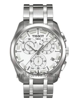 Tissot Couturier Chronograph White Dial Men Watch  Price in Pakistan