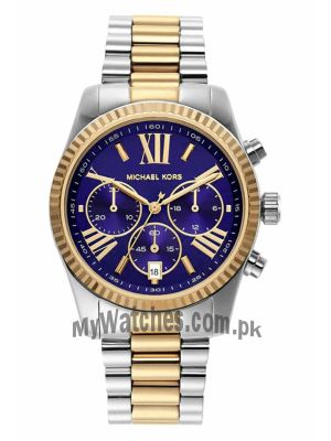 Michael Kors Lexington Chronograph Blue Dial ladies Watch Price in Pakistan