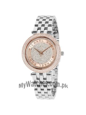 Michael Kors Women's Mini Darci Silver-Tone Watch Price in Pakistan
