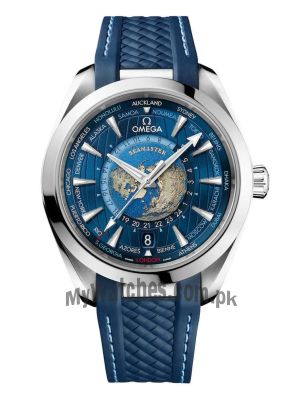 Omega Seamaster Aqua Terra Worldtimer Blue Watch Price in Pakistan