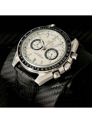 Omega Speedmaster Moon White Dial Men' Watch Price in Pakistan