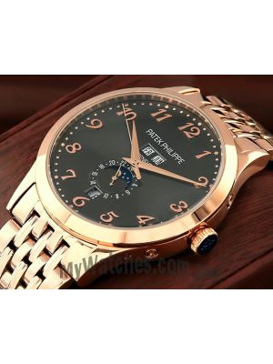 Patek Philippe Annual Calendar Rose Gold Watch Price in Pakistan