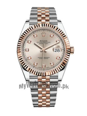 Rolex Date Just Two Tone Watch Price in Pakistan