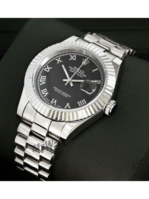 Rolex DateJust Black Dial Watch Price in Pakistan