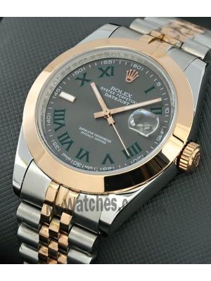 Rolex Datejust Steel Everose Gold Slate Dial Jubilee Watch Price in Pakistan