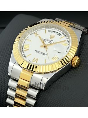 Rolex Day-Date 40 Two Tone Watch Price in Pakistan