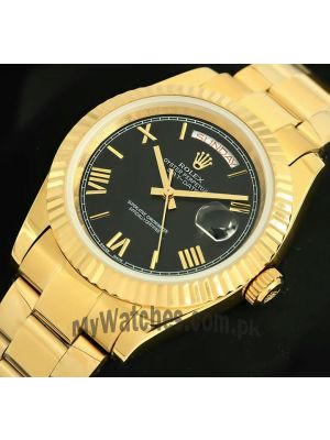 Rolex Day-Date Black Dial Watch  (2021) Price in Pakistan