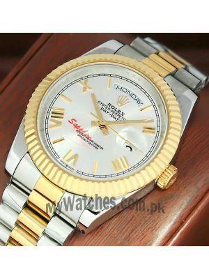 Rolex Day-Date II Two Tone Silver Dial Watch 2021 Price in Pakistan