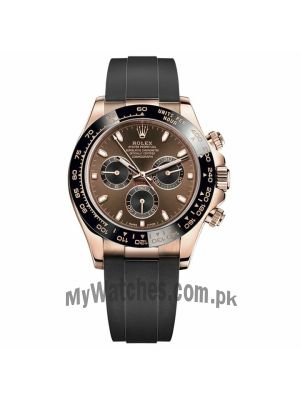 Rolex Cosmograph Daytona Everose Gold Oysterflex Watch Price in Pakistan