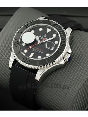 Rolex Yacht-Master Black Dial Swiss Watch Price in Pakistan