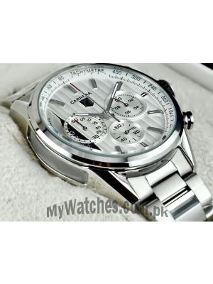Tag Heuer Carrera 1969 Chronograph White Dial Watch Price in Pakistan